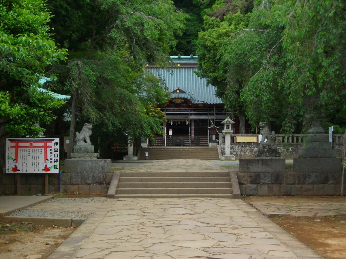 縁結びのご利益でも知られる枝垂れ桜の名所 伊豆山神社