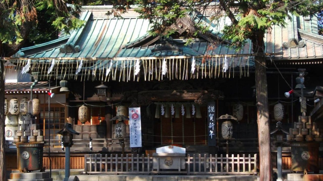 鳥居がなく狛ウサギがいる埼玉のパワースポット 調神社